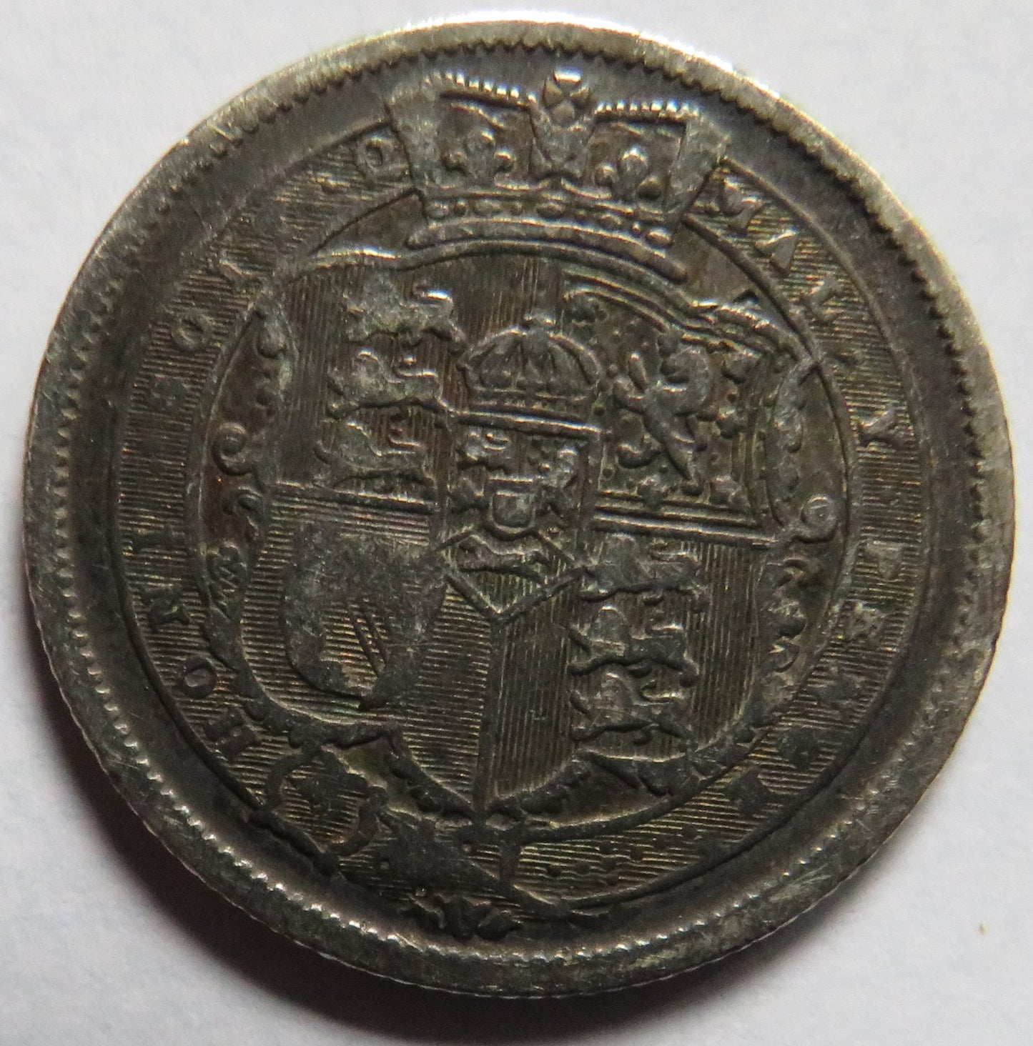 1820 King George III Silver Shilling Coin - Great Britain