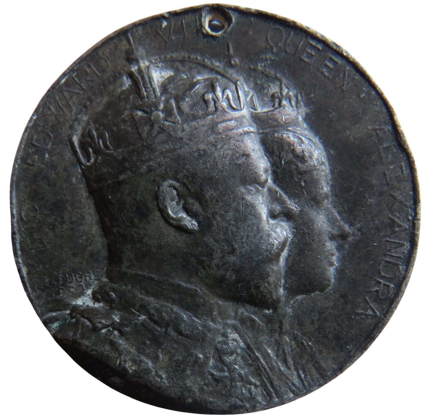 1902 King Edward VII Coronation Medal