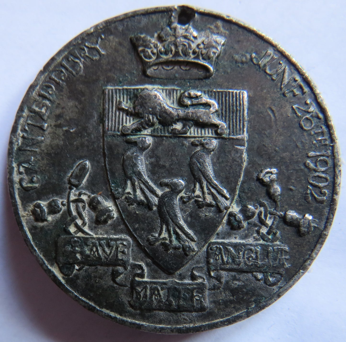 1902 King Edward VII Coronation Medal