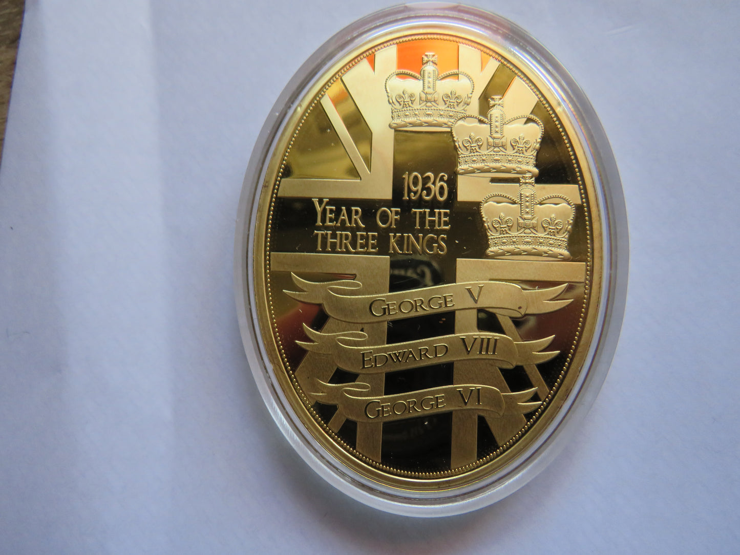 1936 The Year of The Three Kings Large Commemorative Coin / Medal