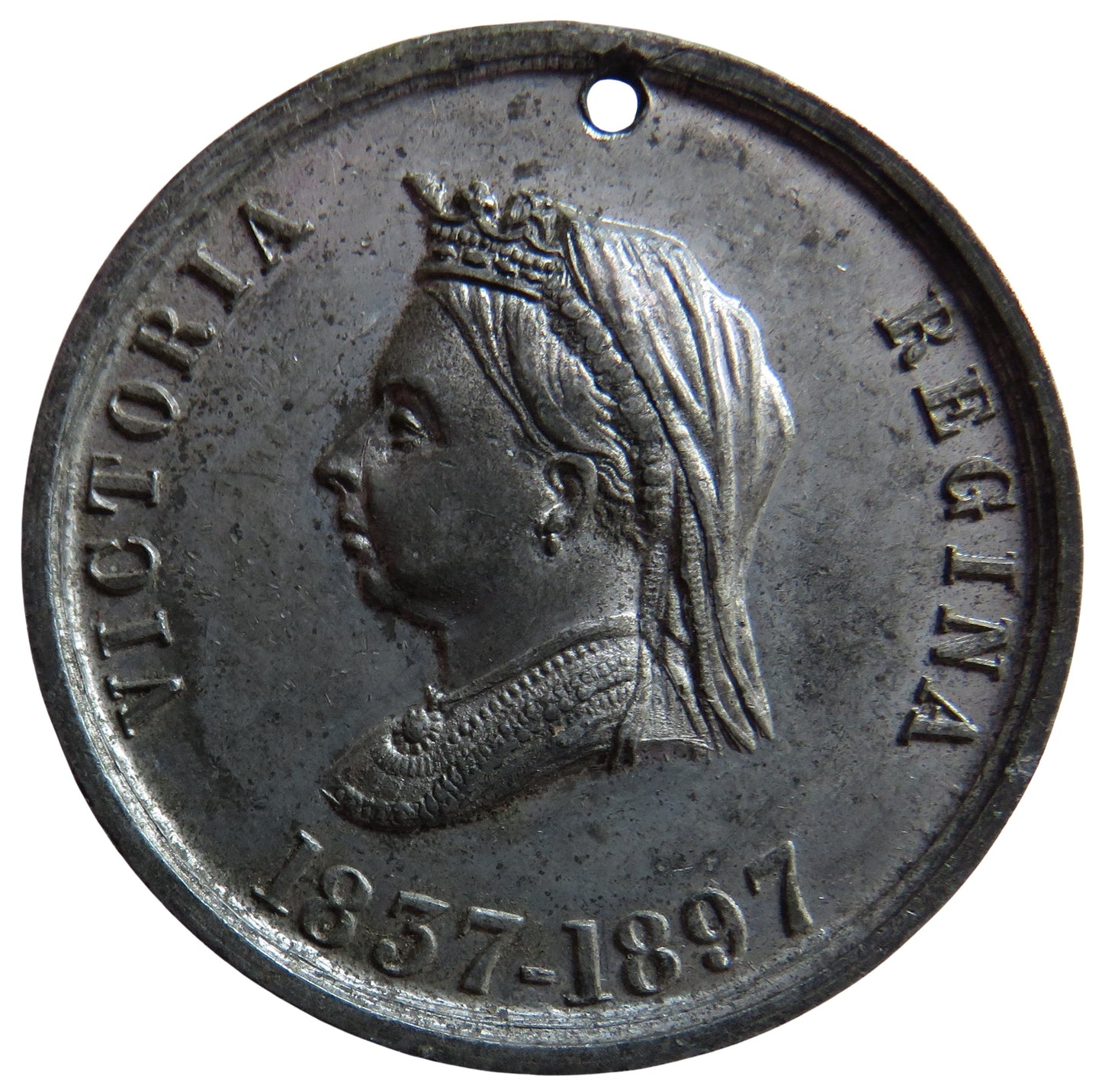 1837-1897 Queen Victoria Diamond Jubilee Arundel Park Medal