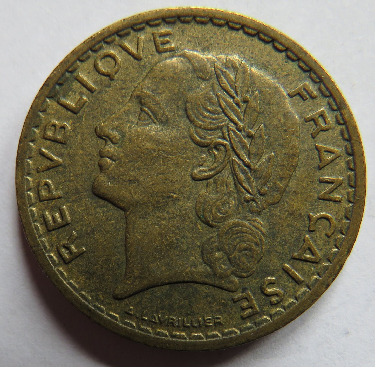 1940 France 5 Francs Coin