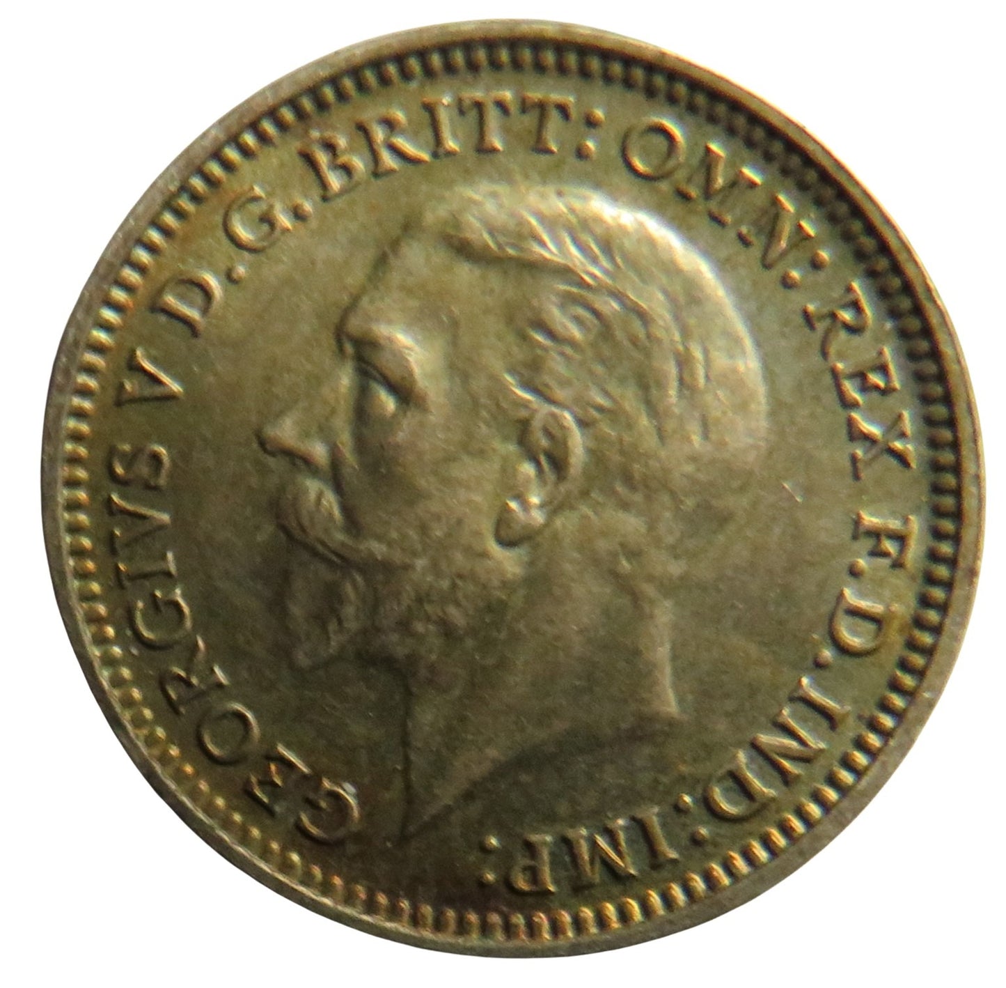 1932 King George V Silver Threepence Coin In High Grade - Great Britain