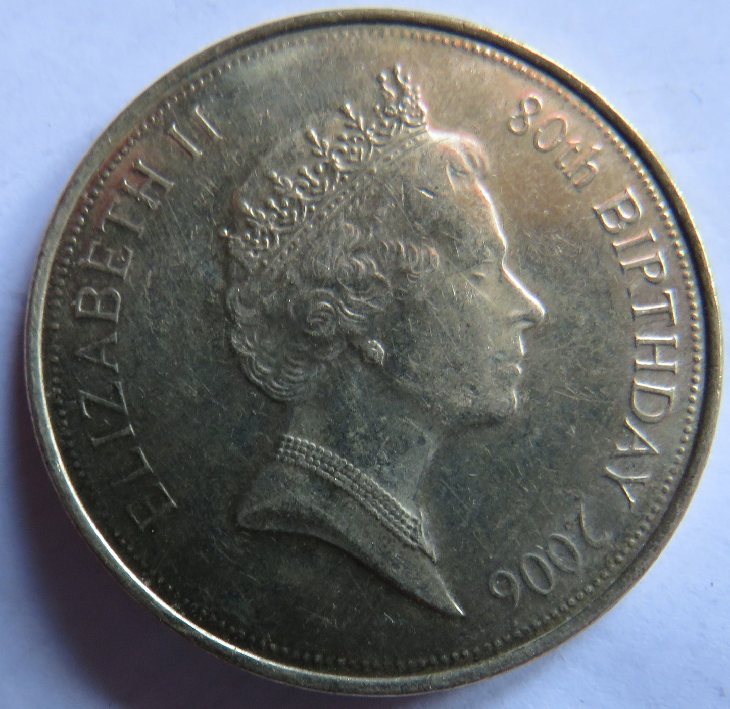 Queen Elizabeth II 80th Birthday Commemorative Medal