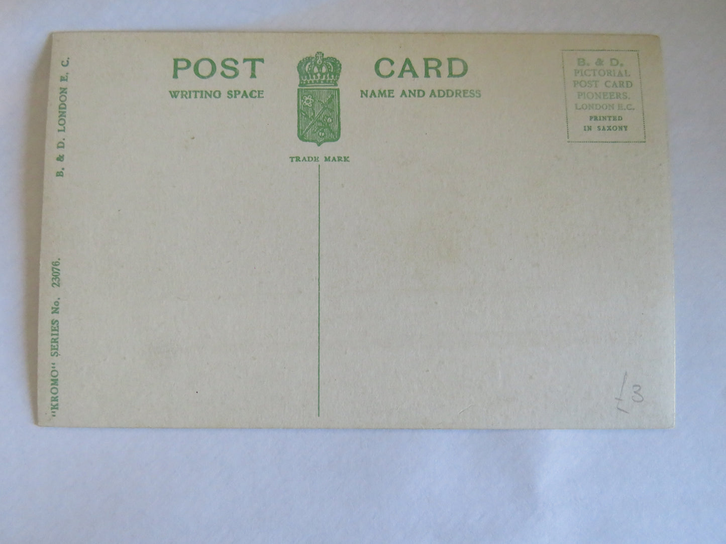 Vintage Warship Postcard of H.M.S. "King Edward The Seventh"