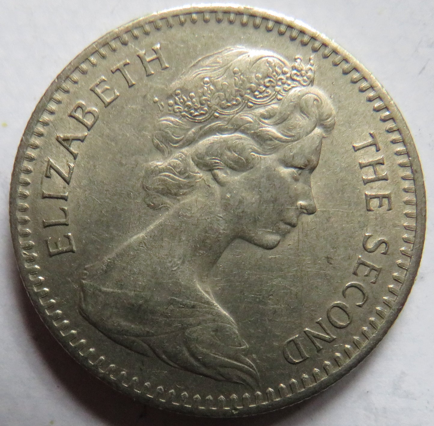 1964 Queen Elizabeth II Rhodesia 20 Cent / 2 Shilling Coin
