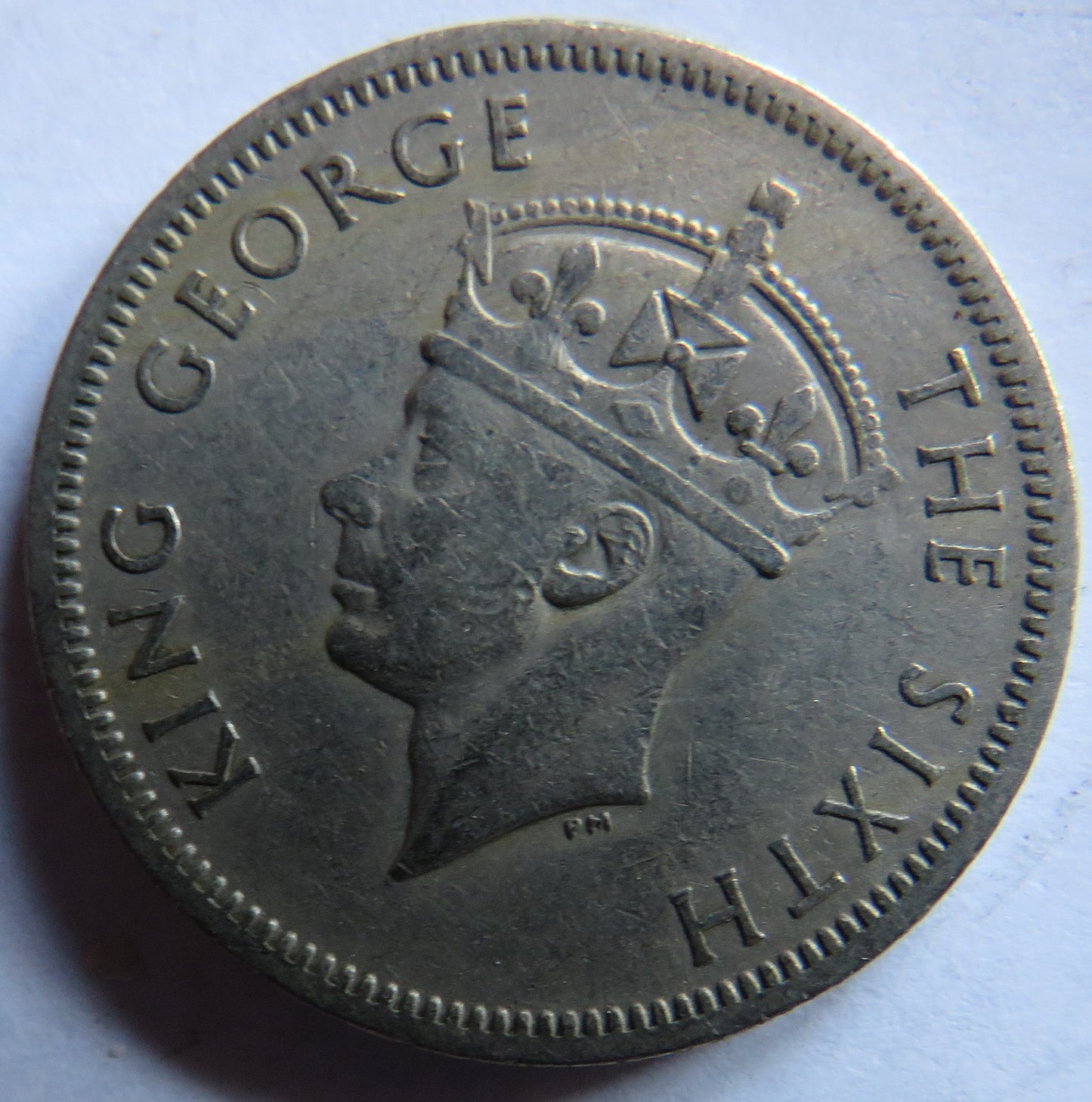 1949 King George VI Southern Rhodesia One Shilling Coin