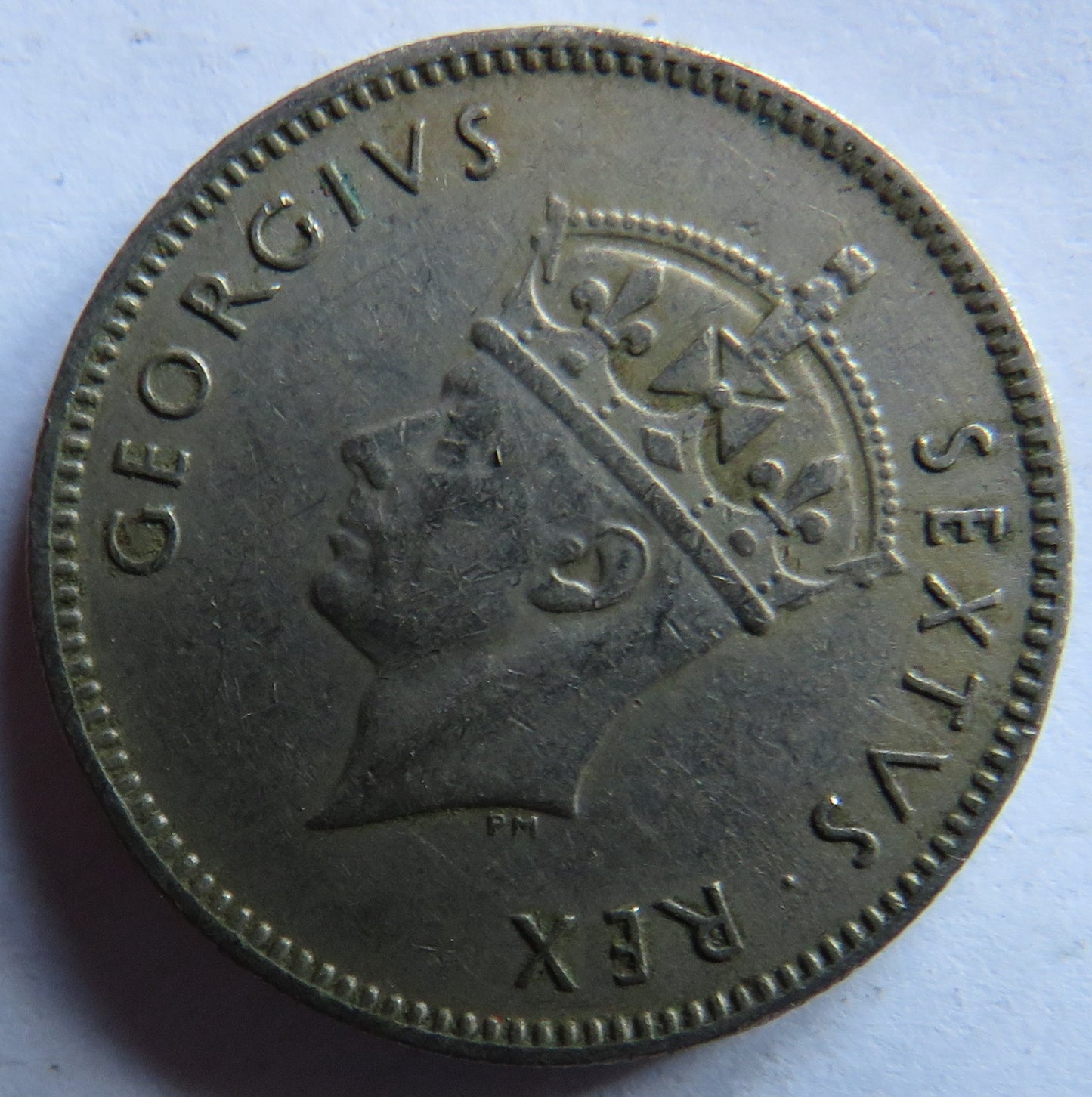 1948 British East Africa 50 Cents / Half Shilling Coin