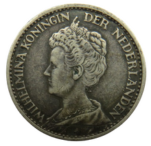 Load image into Gallery viewer, 1916 Netherlands Silver One Gulden Coin
