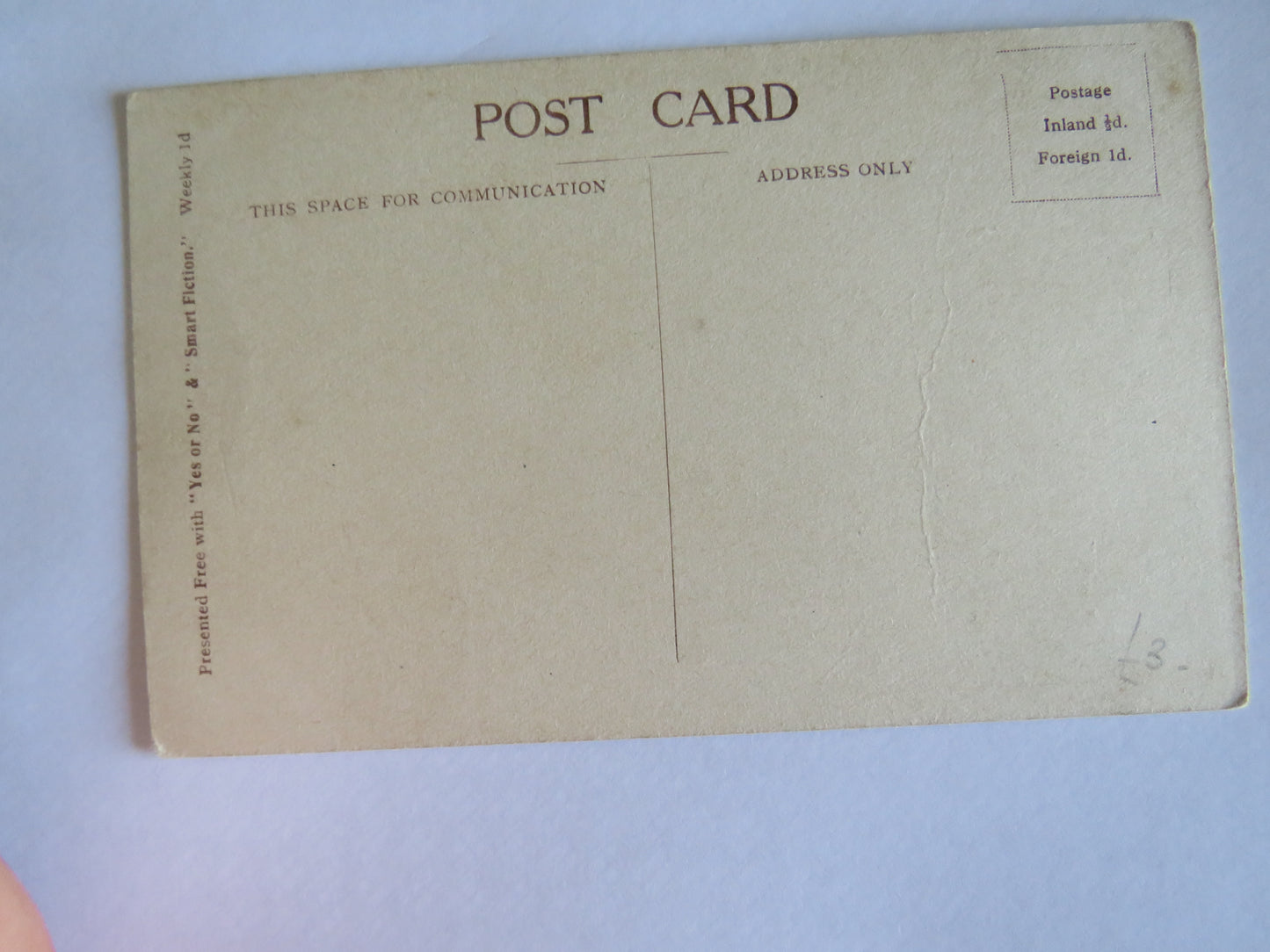 Antique Postcard of H.M.S. Iron Duke & Admiral Jellicoe