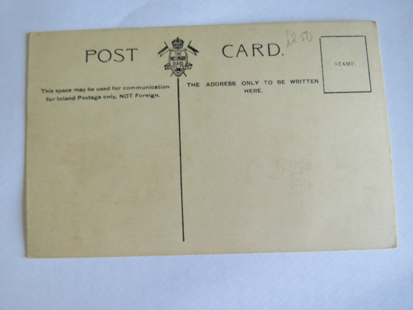 Antique Postcard of H.M.S. June, Cruiser, 5,600 Tons