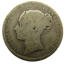 Load image into Gallery viewer, 1872 Die 93 Queen Victoria Young Head Silver Shilling Coin - Great Britain
