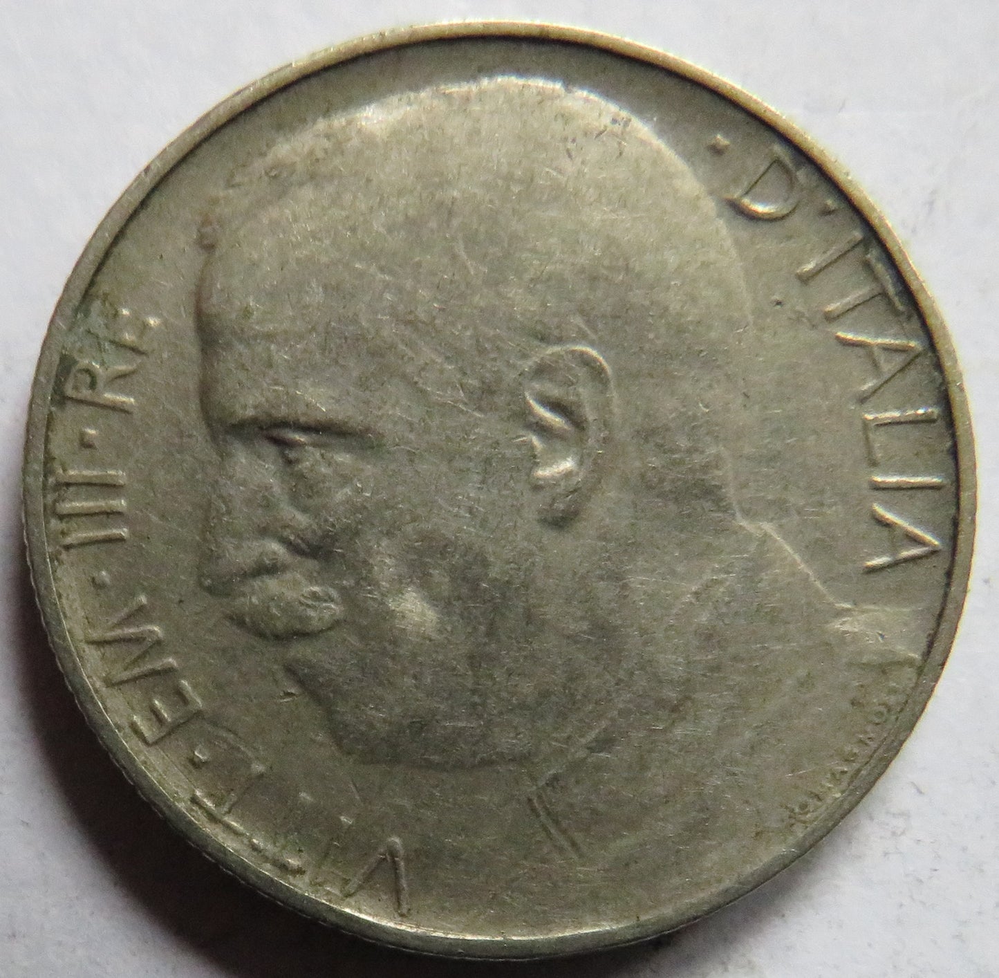 1921 Italy 50 Centesimi Coin