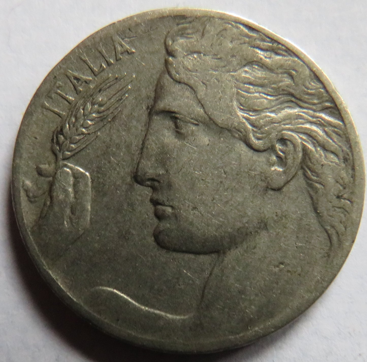 1912 Italy 20 Centesimi Coin