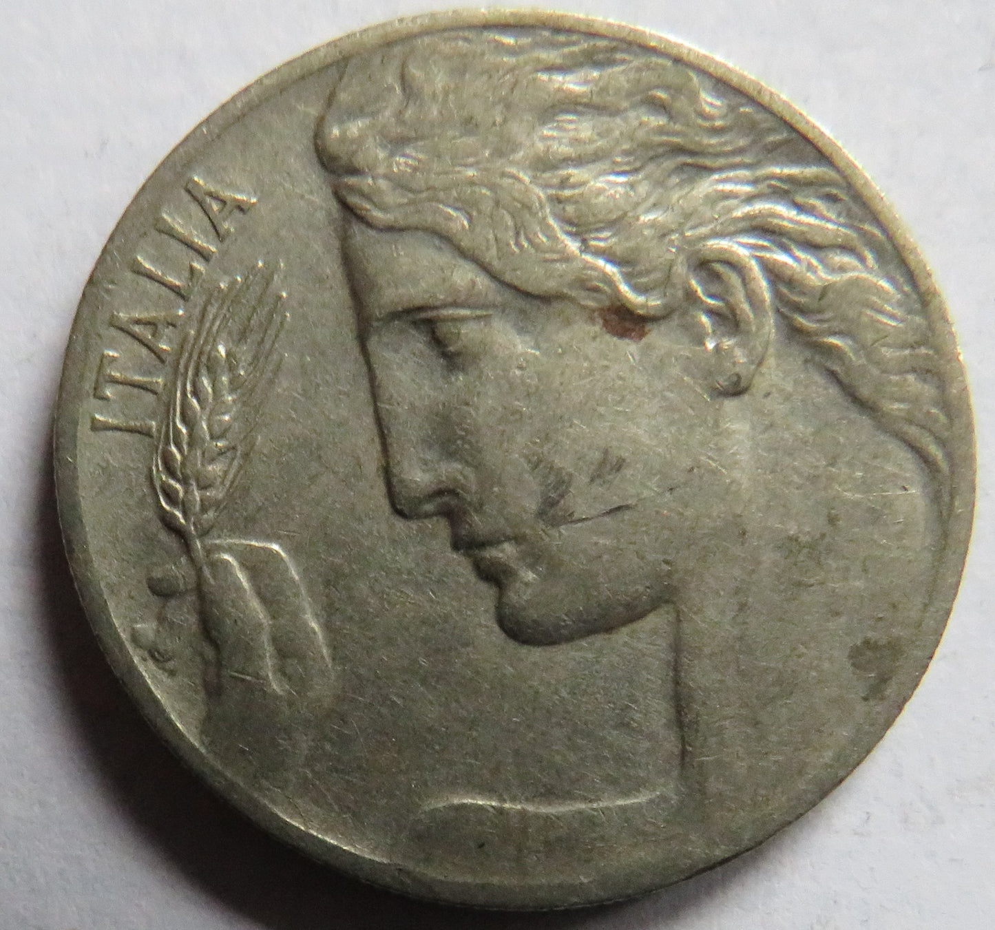 1908 Italy 20 Centesimi Coin