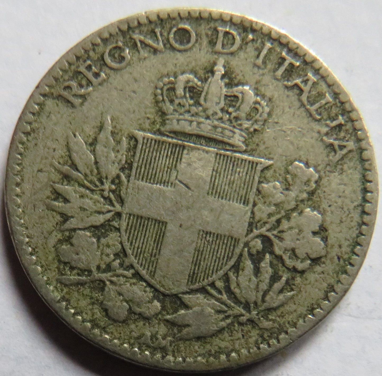 1919 Italy 20 Centesimi Coin