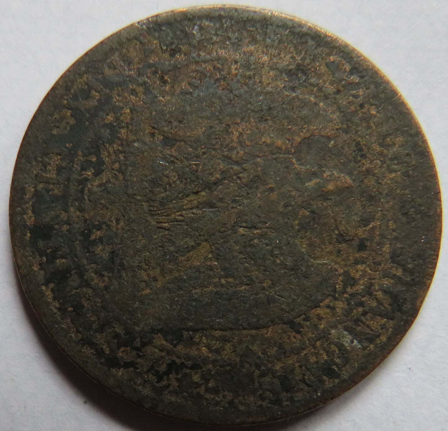 19thC France 10 Centimes Coin Stamped Pears Soap Advertisement