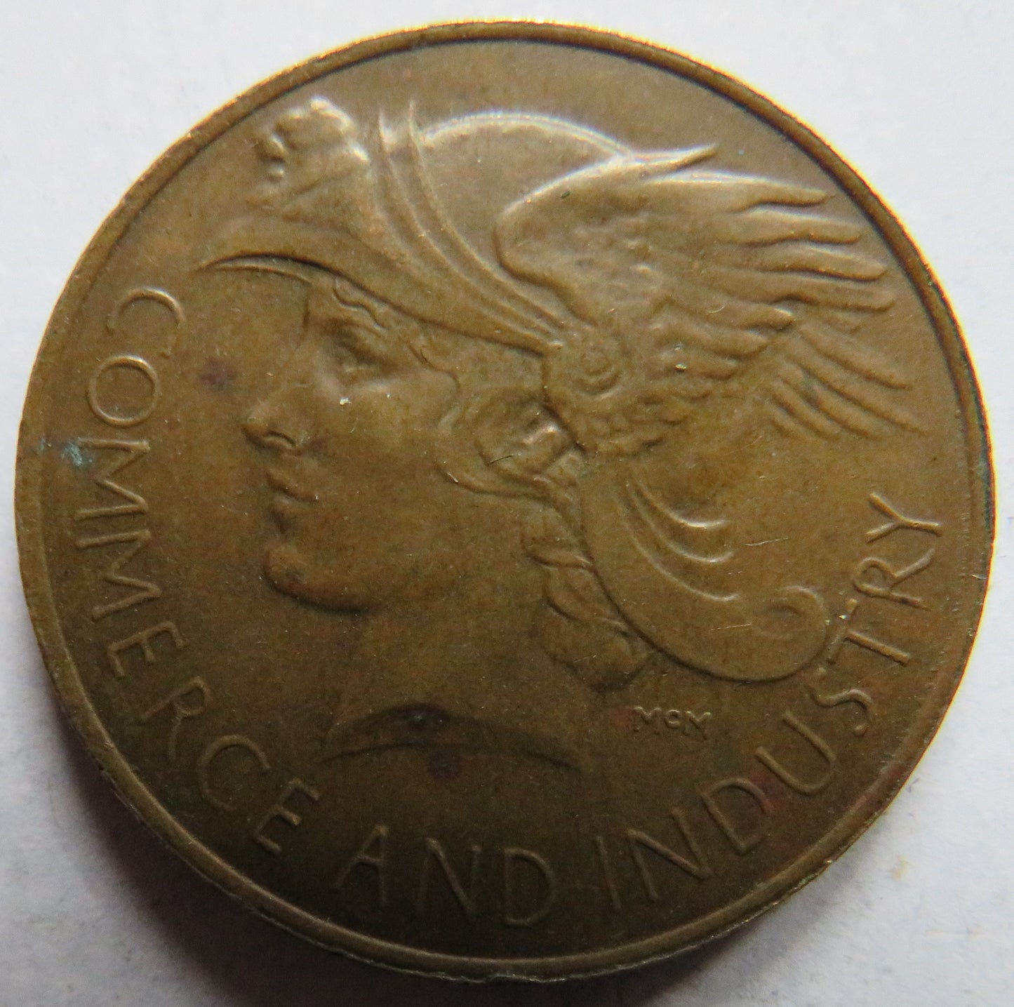 The British Empire Exhibition 1924 Medal Commerce and Industry