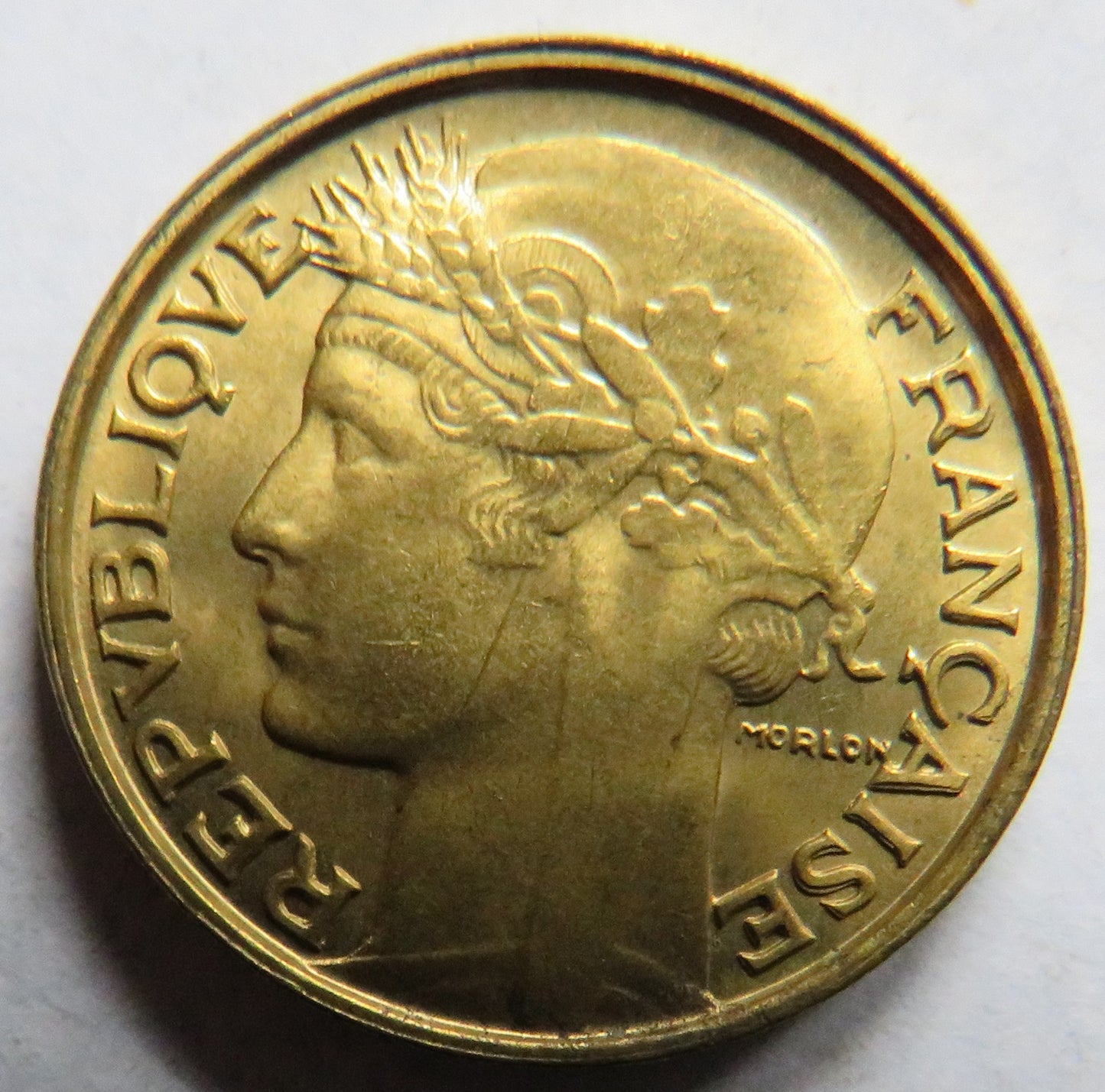 1931 France 50 Centimes Coin In High Grade