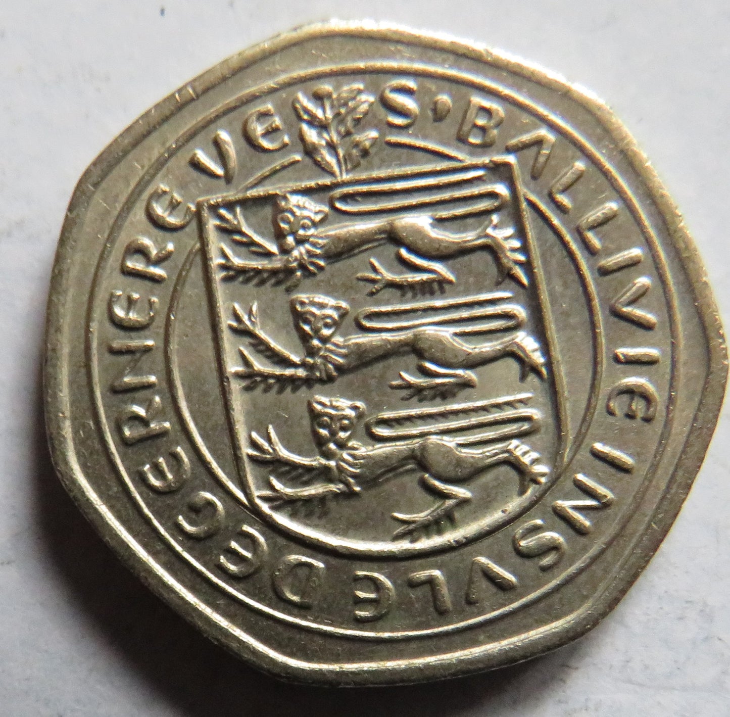 1982 Guernsey 20 Twenty Pence Coin