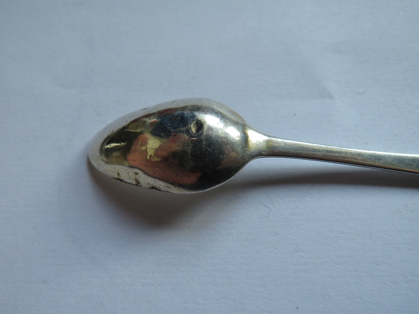 Antique Sterling Silver Georgian Scottish Teaspoon