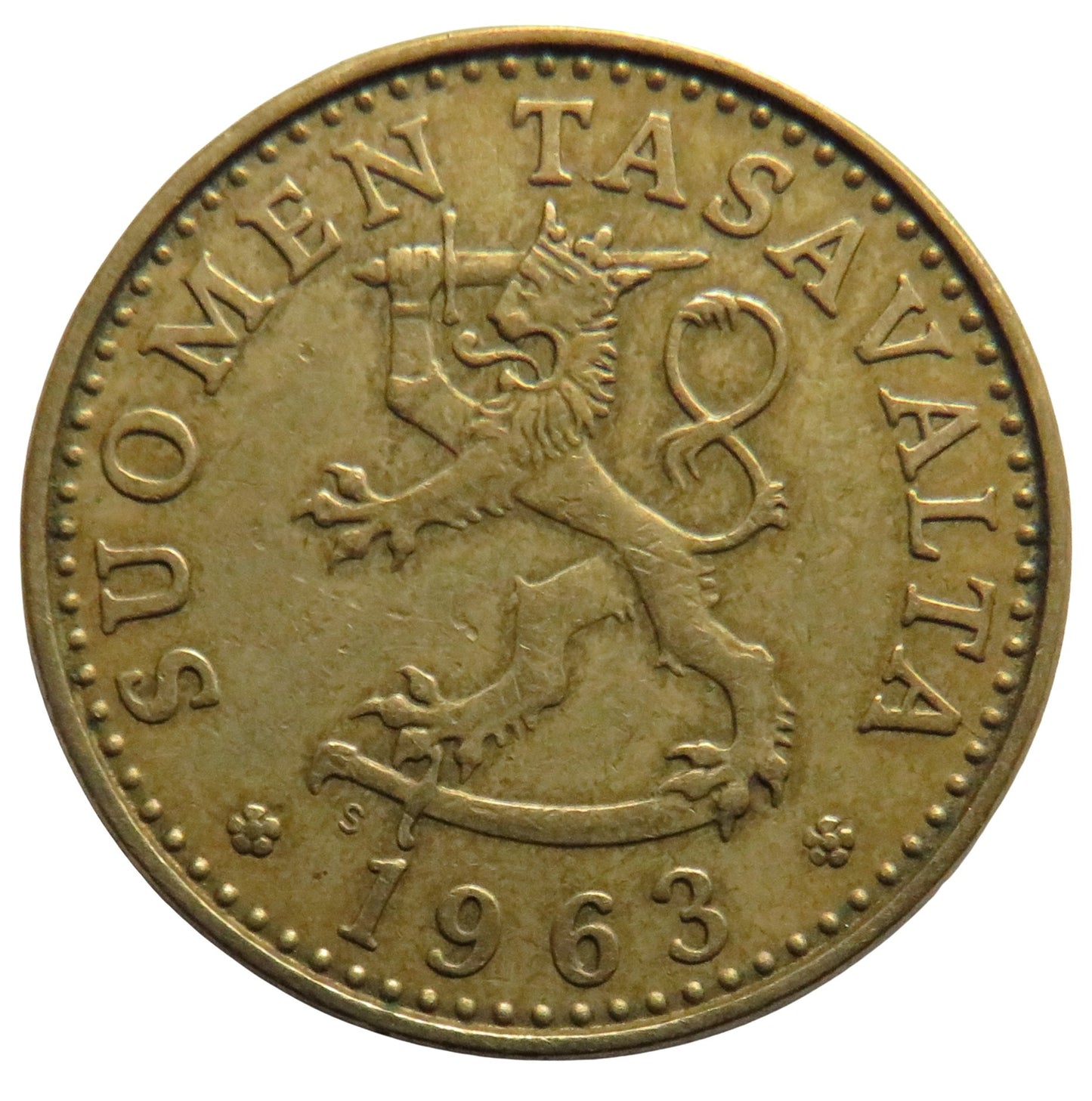 1963 Finland 20 Pennia Coin