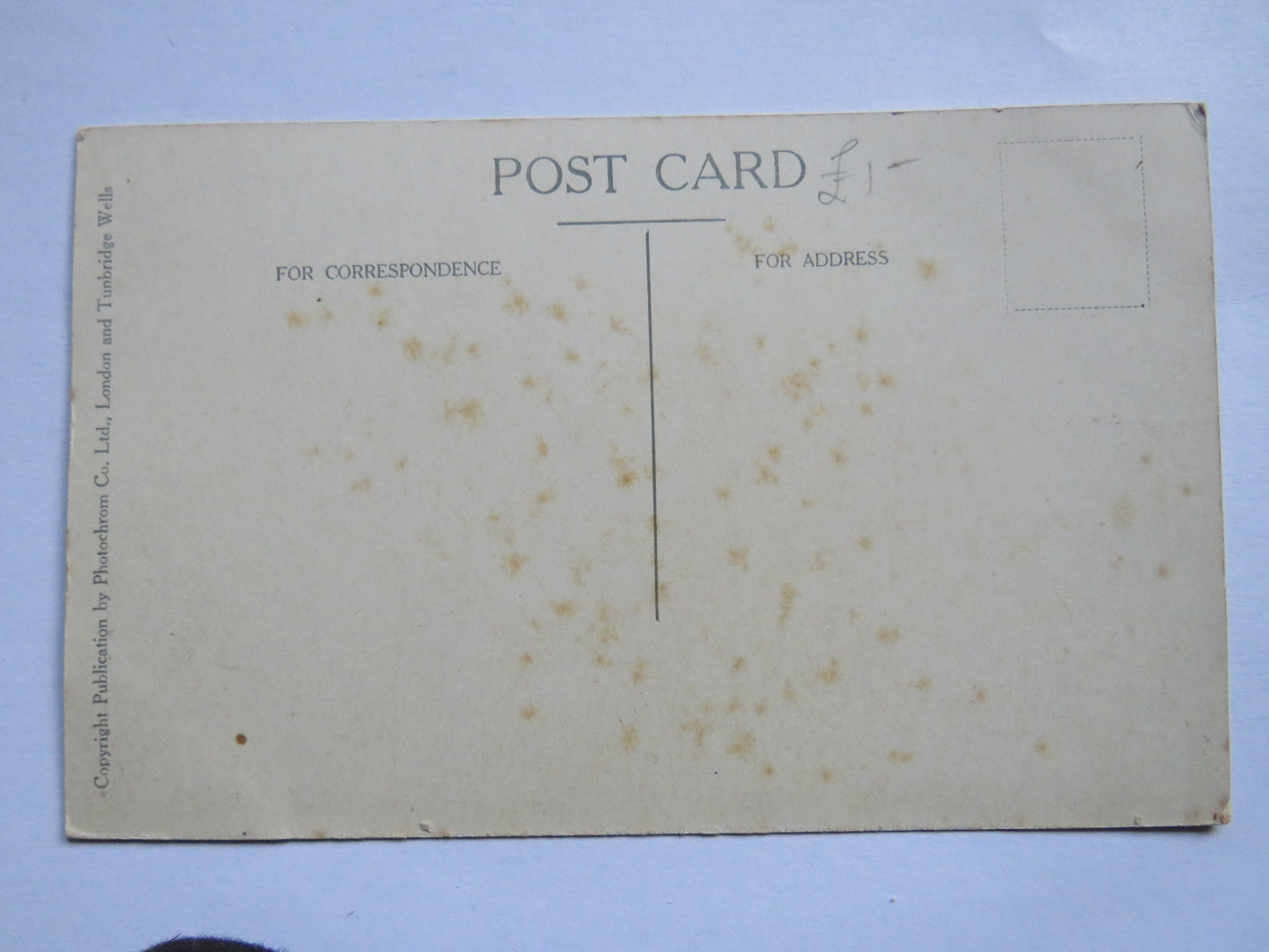 Vintage Postcard of Edinburgh Calton Hill