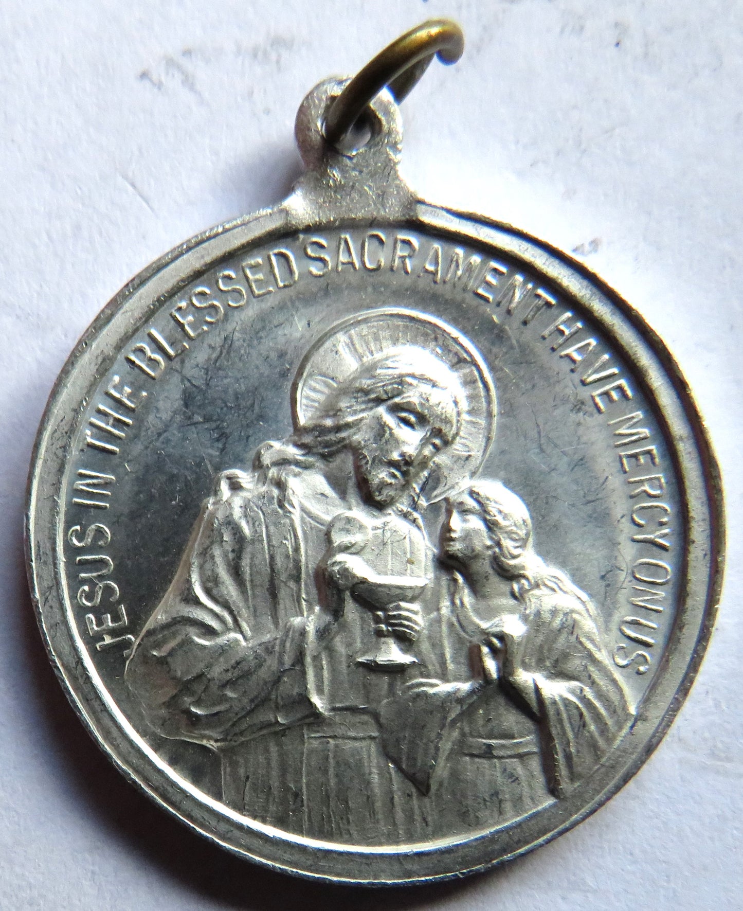Remembrance of First Holy Communion Commemorative Religious Medal