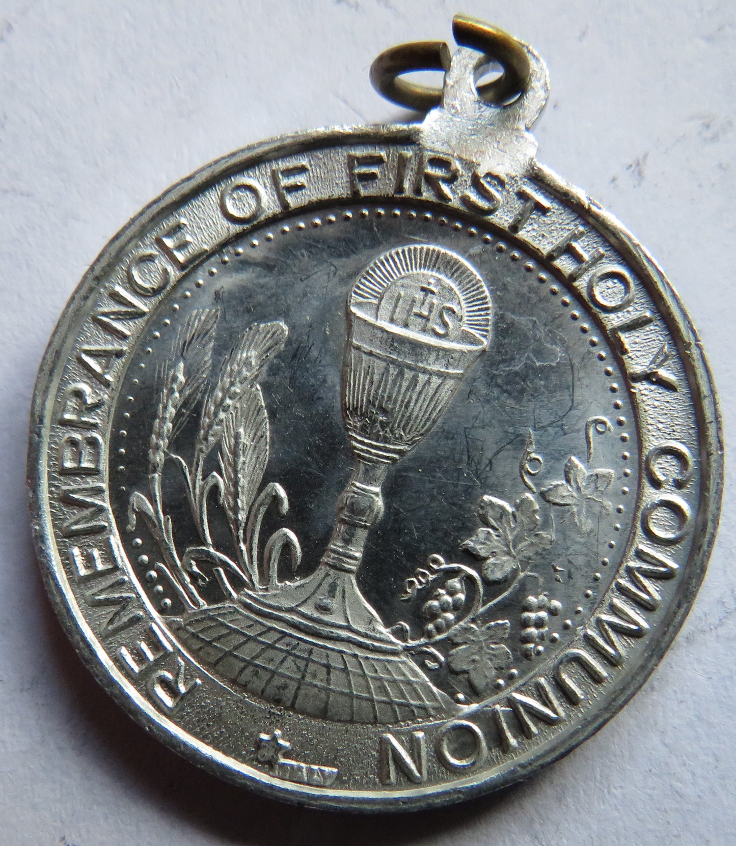 Remembrance of First Holy Communion Commemorative Religious Medal