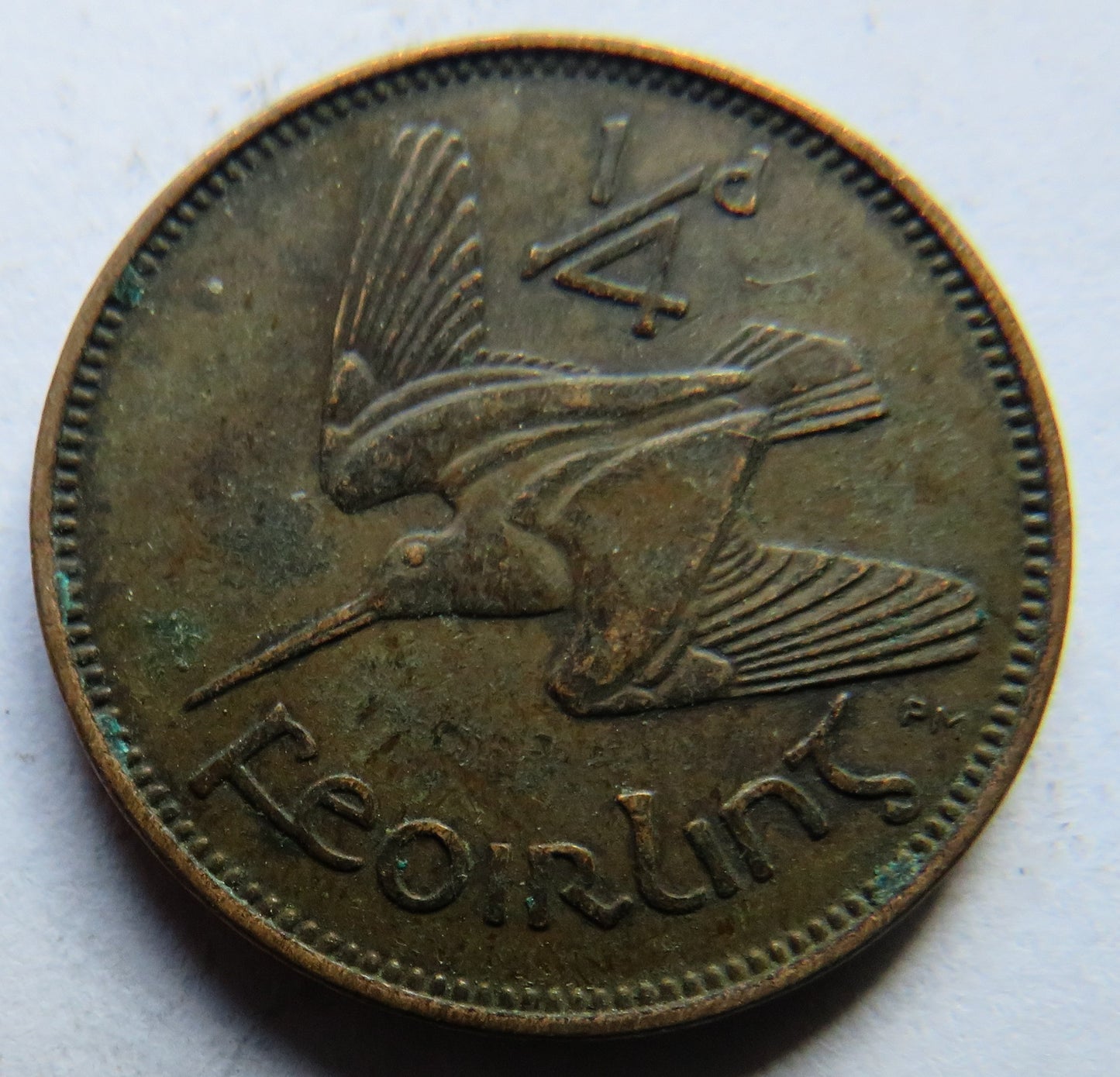 1936 Ireland Farthing Coin