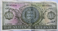 Load image into Gallery viewer, The States of Guernsey £1 One Pound Banknote
