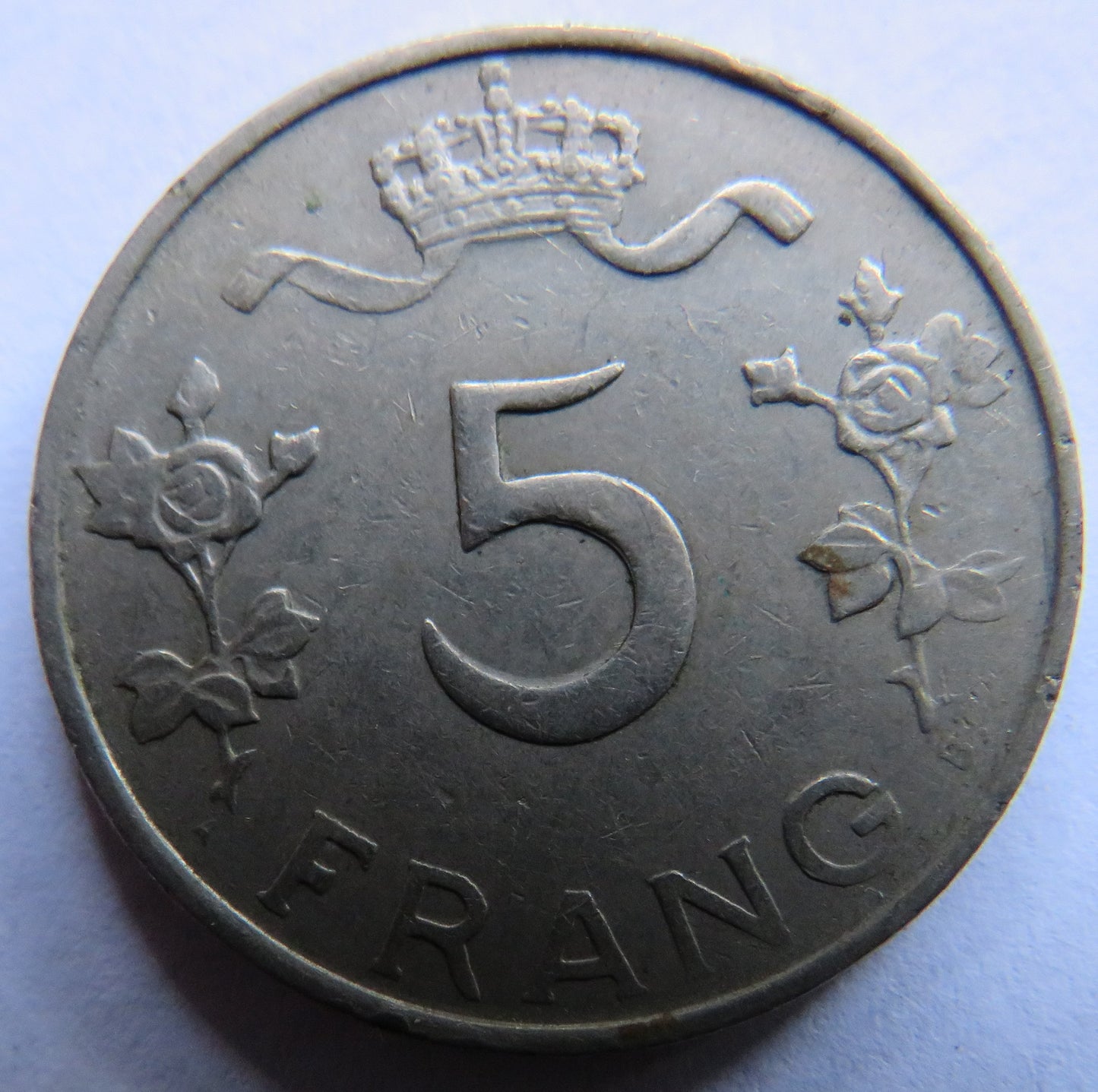 1949 Luxembourg 5 Francs Coin