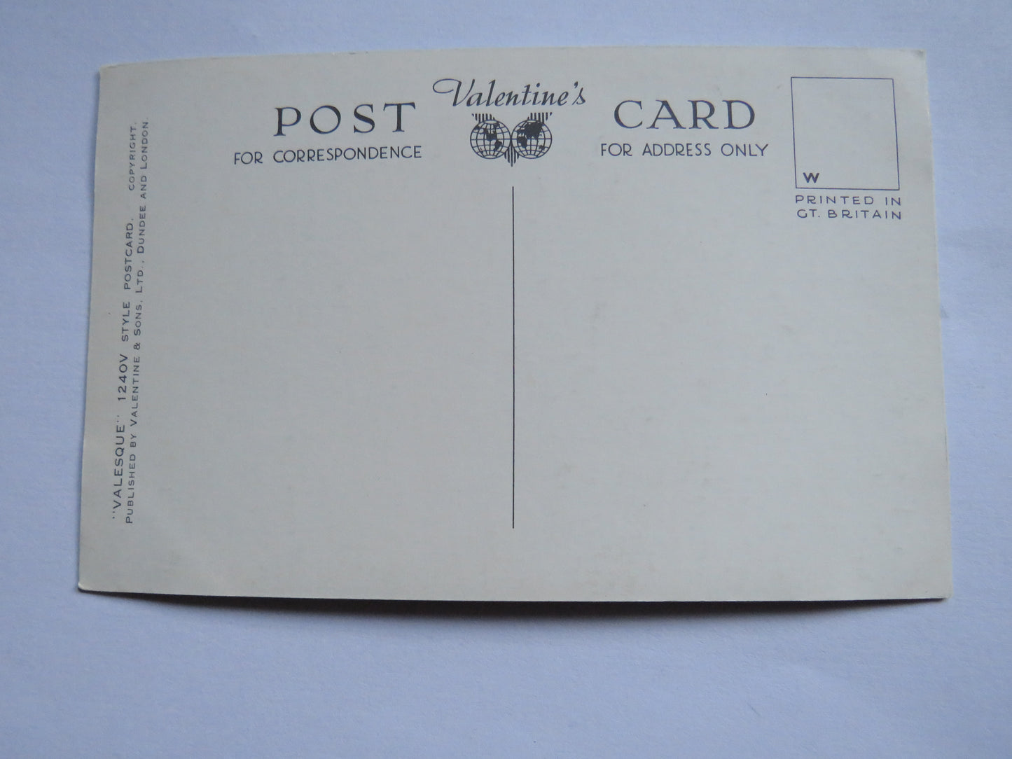 Vintage Postcard of Massed Pipe Bands At Edinburgh Castle