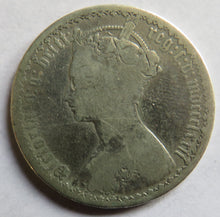 Load image into Gallery viewer, 1872 Queen Victoria Gothic Florin Coin - Great Britain
