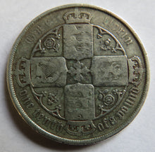 Load image into Gallery viewer, 1883 Queen Victoria Gothic Florin Coin - Great Britain
