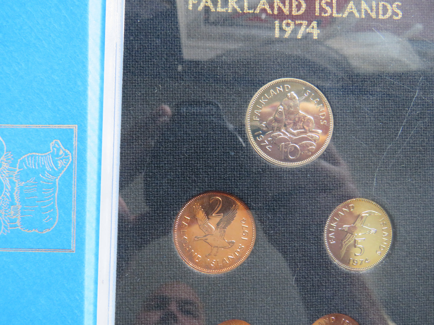 Coinage of the Falkland Islands 1974 Coin Set