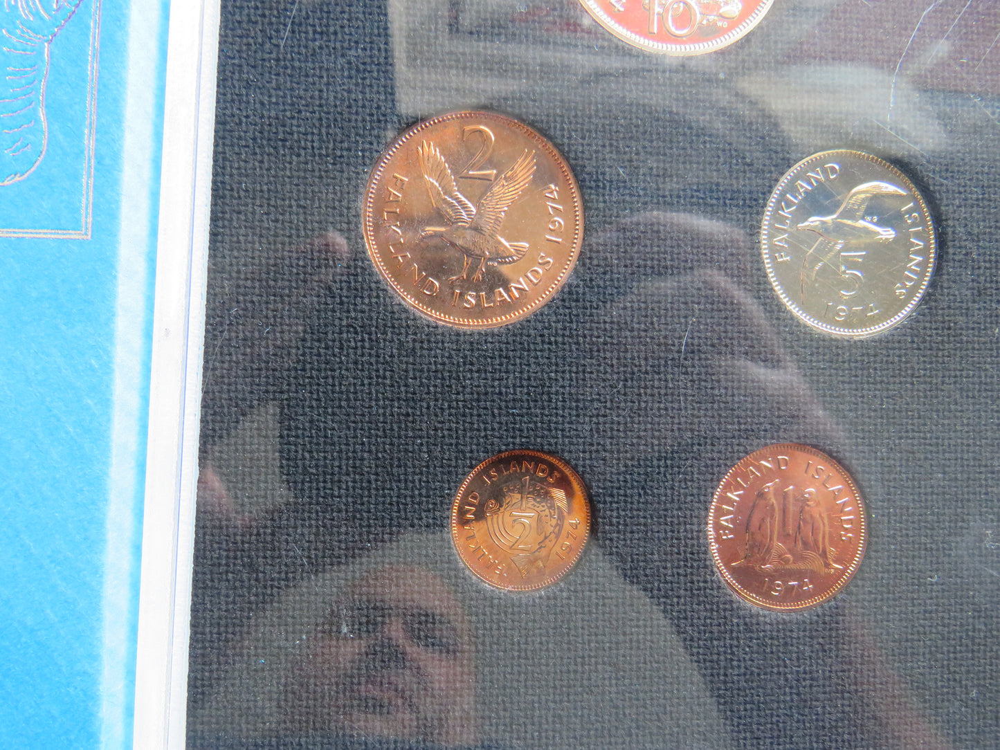 Coinage of the Falkland Islands 1974 Coin Set