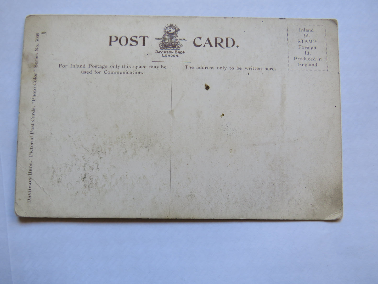 Vintage Postcard of Loch Katrine, Ellen's Isle