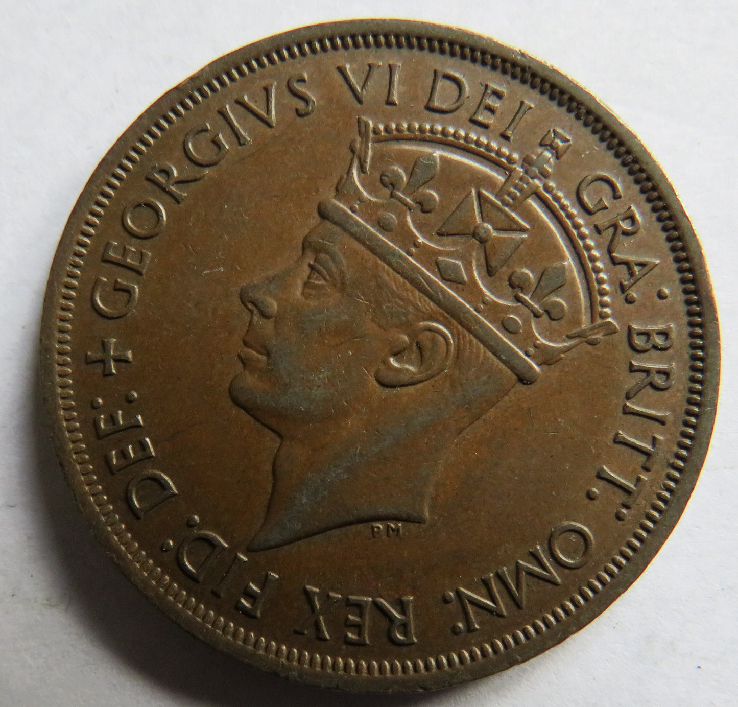 Island of Jersey Liberated 1945 1/12th of a Shilling Coin