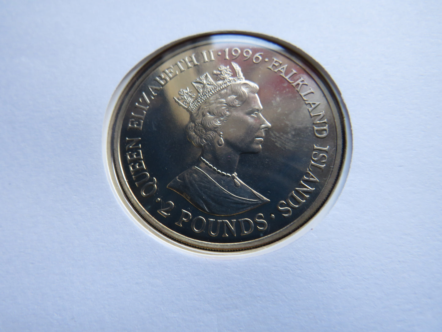 1996 Falkland Islands £2 Commemorative Coin 1509-1547 Henry VIII