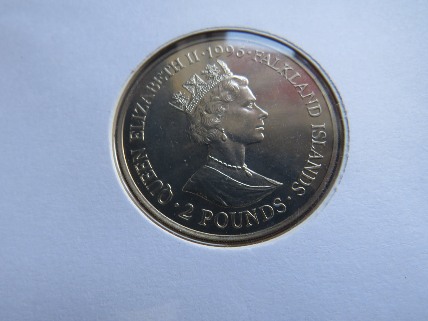 1996 Falkland Islands £2 Commemorative Coin 1509-1547 Henry VIII