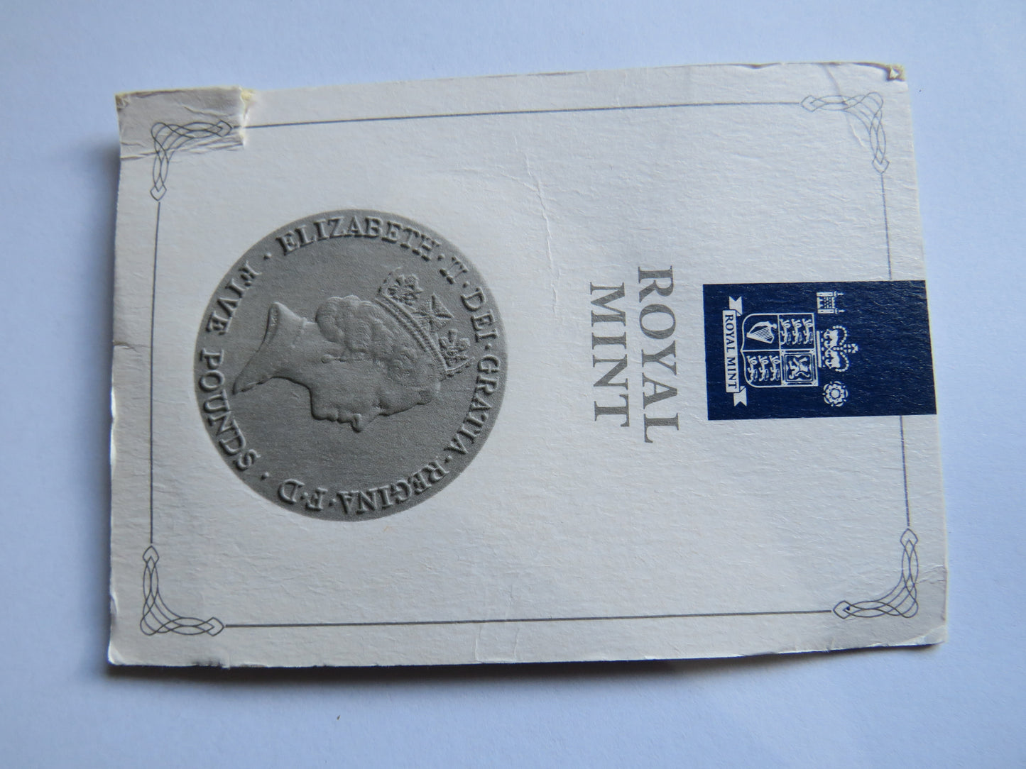 1900-1990 Queen Mother 90th Birthday Commemorative £5 Five Pound Coin