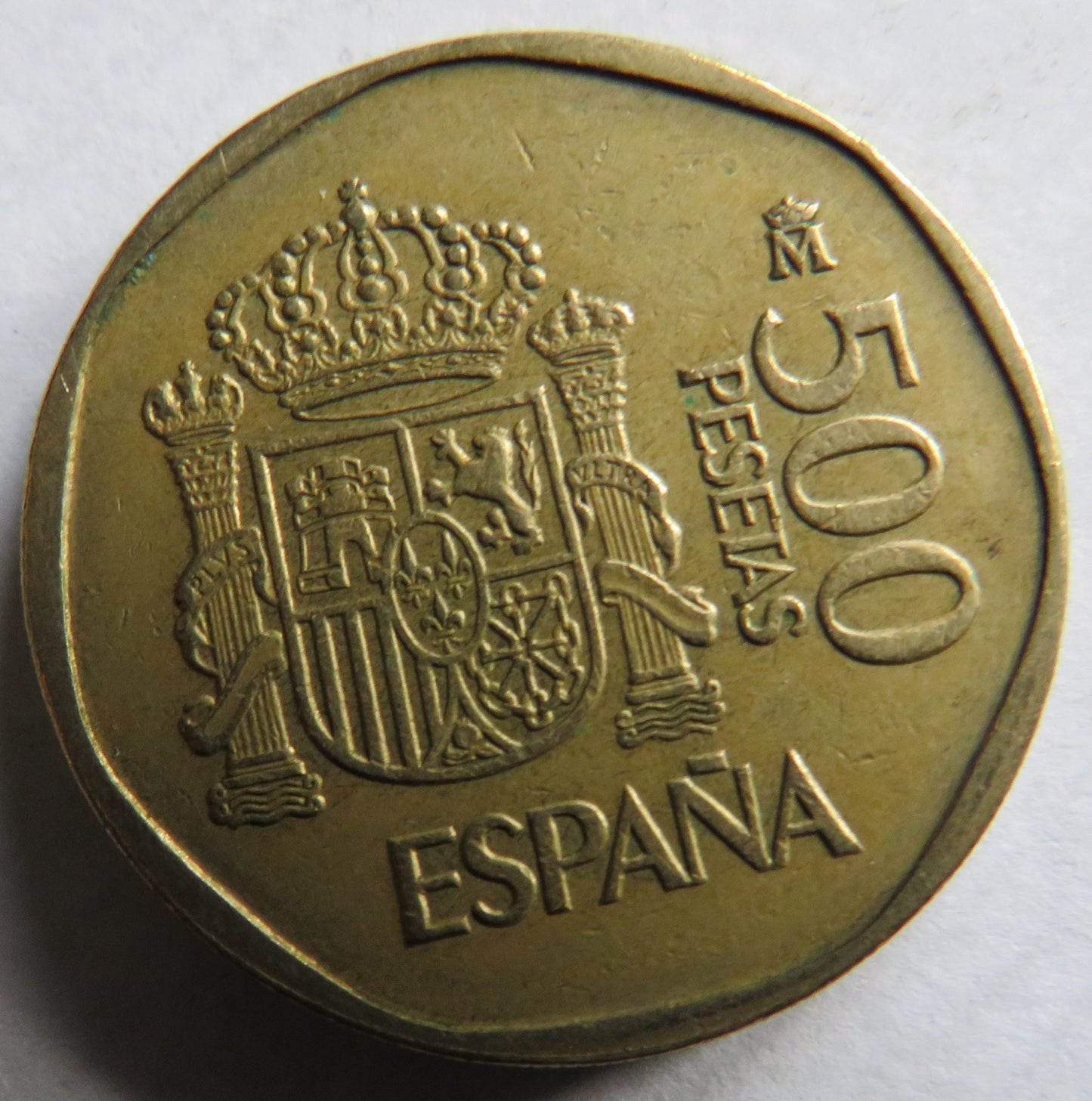 1987 Spain 500 Pesetas Coin