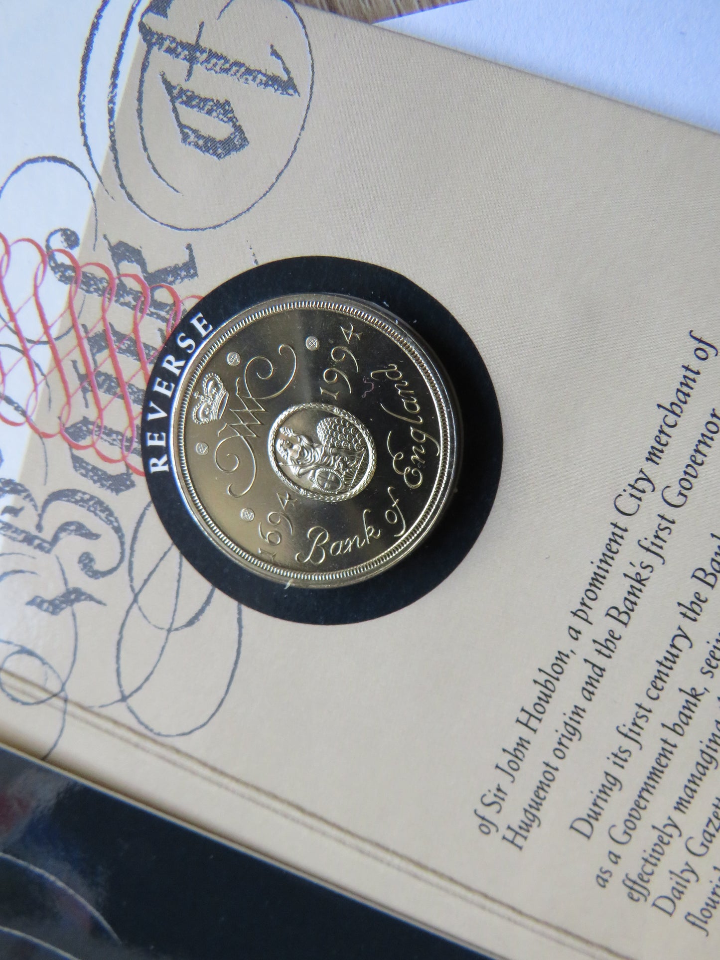 1994 £2 Two Pound Coin Bank of England Tercentenary In Presentation Pack