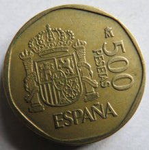 Load image into Gallery viewer, 1987 Spain 500 Pesetas Coin
