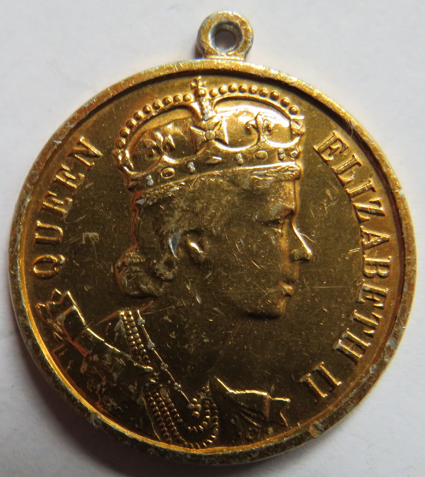 1953 Elizabeth II Coronation Medal Presented by Aberdeenshire Education Authority