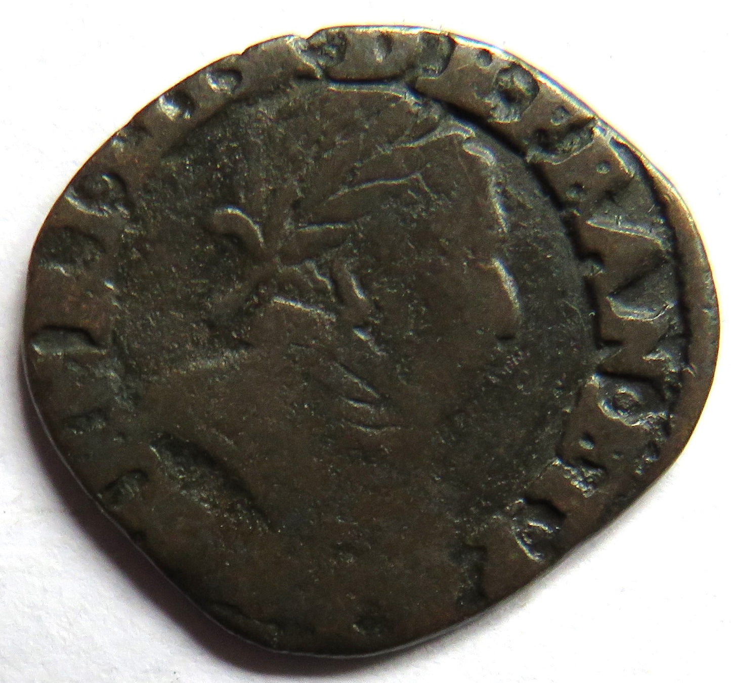 1590 France Double Tournois Coin