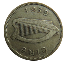 Load image into Gallery viewer, 1939 Ireland Eire Silver One Shilling Coin
