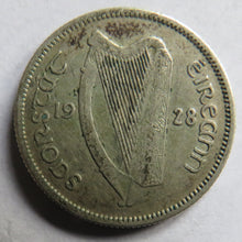 Load image into Gallery viewer, 1928 Ireland Eire Silver One Shilling Coin

