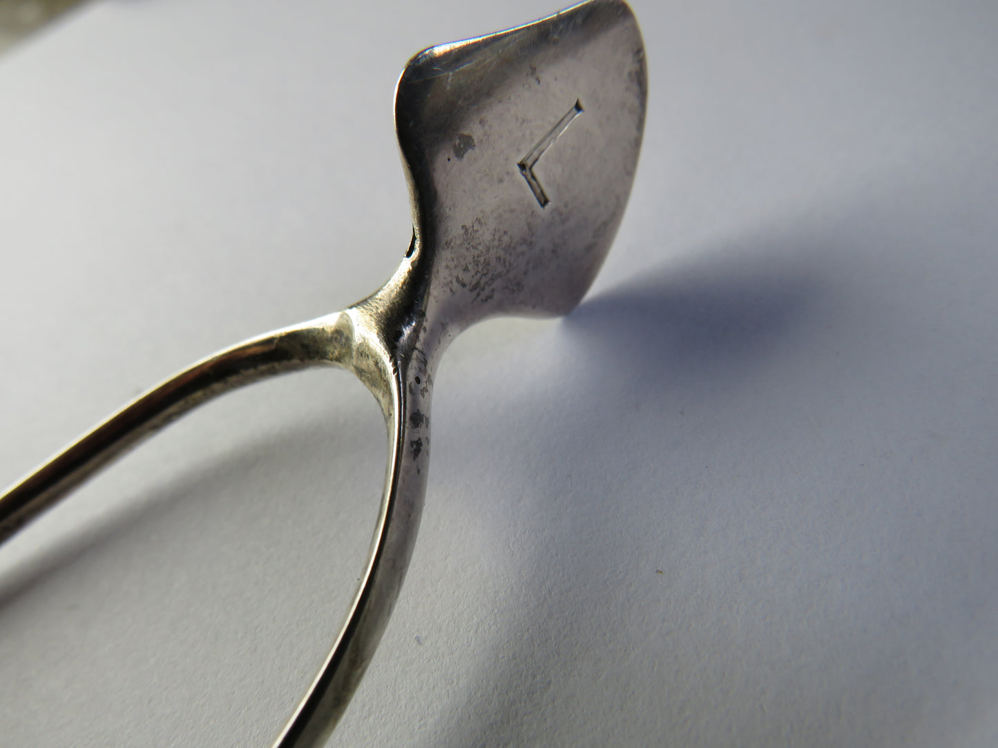 Antique Paid of Silver Tongs In Style of Wishbone Hallmarked Edinburgh 1927 William Robb Ballater